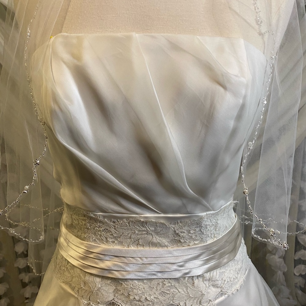Renella De Fina Couture 100%Silk Gown NWT - Picture 4 of 9